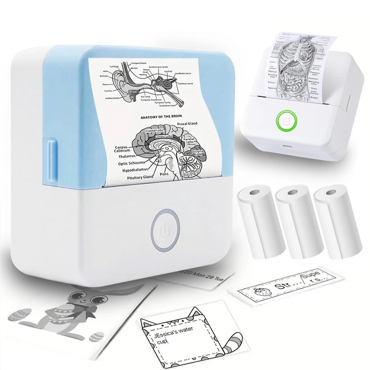 Inkless Portable Printer